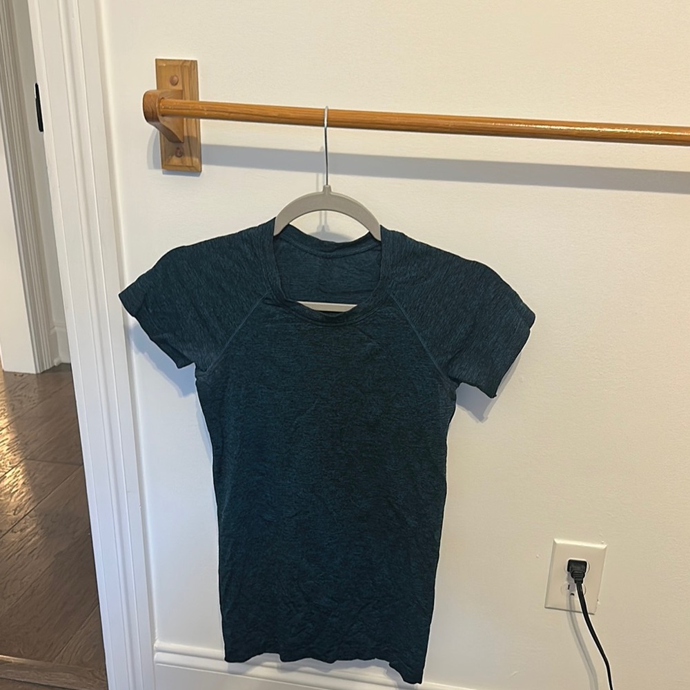 Teal Lululemon Swiftly Tech Tee